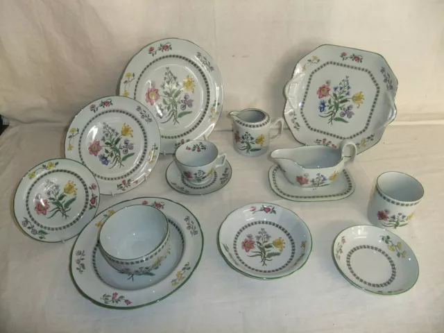 c4 Pottery Spode Fine Stone - Summer Palace - vintage oven-to-tableware - 8H6B