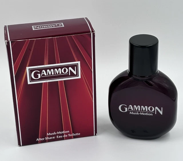 GAMMON MUSK MOTION Eau de Toilette / After Shave 100 ml Vintage
