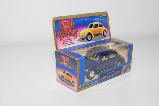 Mô hình Volkswagen Classic Beetle 1:18 Welly- 18040W-Cream – Đồ chơi