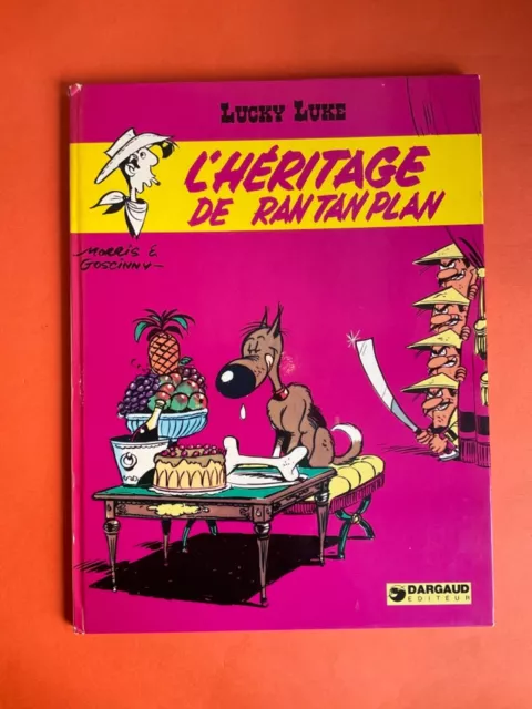 Morris Lucky Luke Tome 14 L’héritage De Rantanplan Eo 1973 Dargaud Tbe