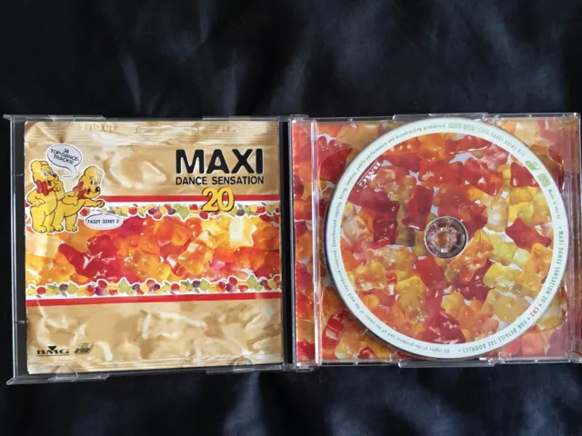 Maxi Dance Sensation 20 (1996) 2 CDs