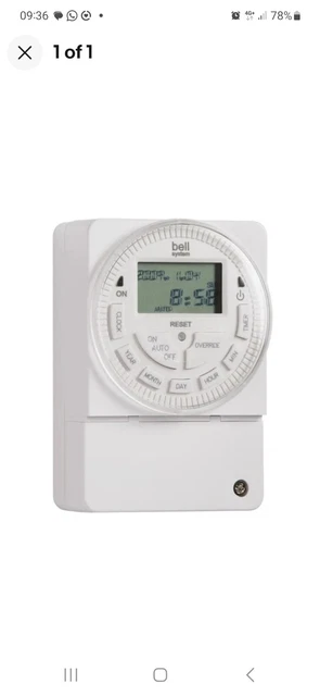 Bell Systems TS2000-BST Orologio al quarzo 7 giorni