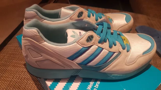 Adidas ZX 5000 *FU8406* cyan-blue Gr. 45 1/3 NEU OVP TOPRARITÄT