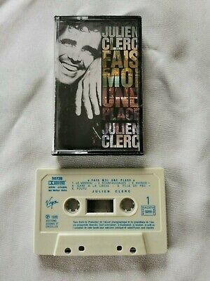 rare ancienne cassette audio vintage k7 JULIEN CLERC 