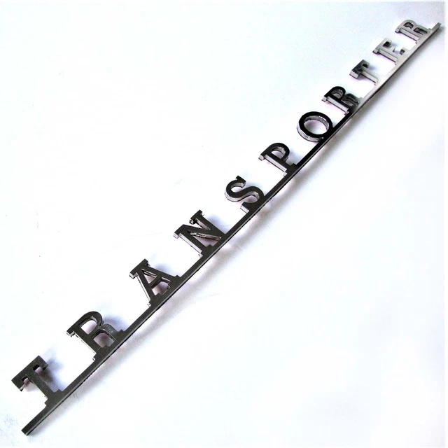 Transporter Vw Script TRANSPORTER SCRIPT BADGE for VW volkswagen _T_R_A_N_S_P_O_R_T_E_R ...
