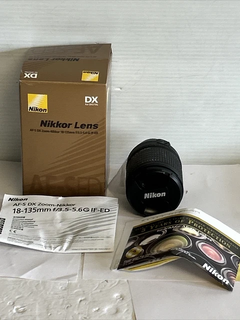 Nikon Zoom-NIKKOR 18-135mm f/3.5-5.6 AF-S DX IF G ED Lens