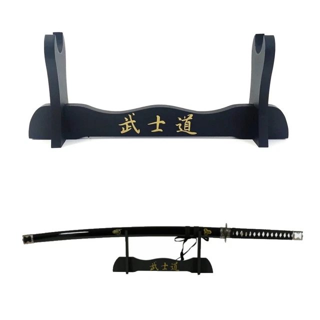 Support Katana Double Luxury Bois pour 2 Katanas