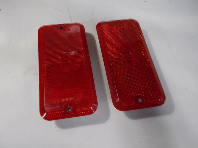 Debrroce Lente Transparente Roja Del Lado Del Conductor Sin