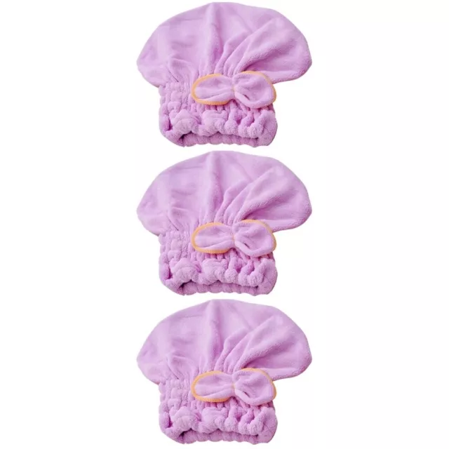 3 pz cuffia doccia per bambini asciugamani asciugamano capelli signorina cappello donna