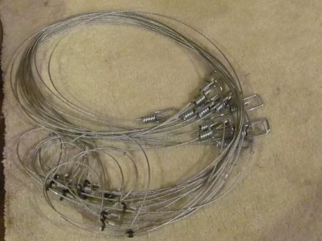 1 DOZEN 48" LOPRO LOCK 1/16th cable SNARES   TRAPS,TRAPPING NEW SALE