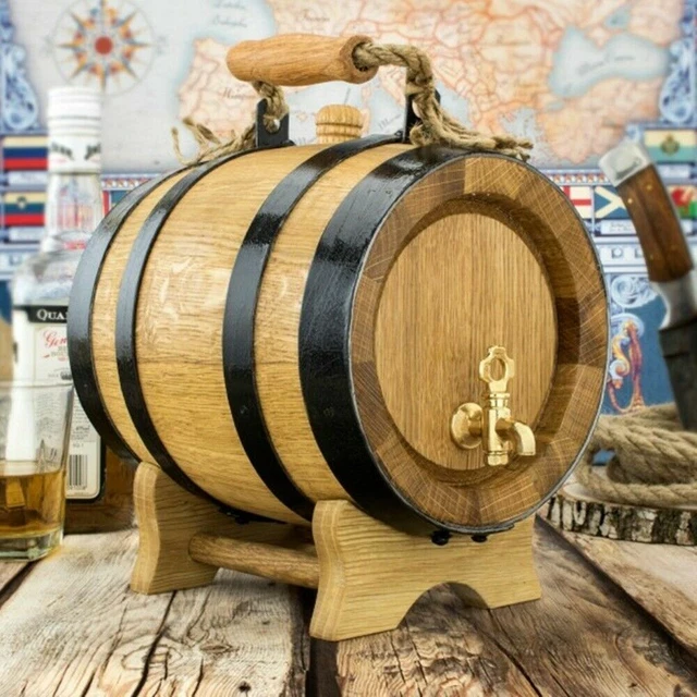 3 LITER WEIN/WHISKY Fass Schnapsfass Kiefer Fässchen Weinfässchen
