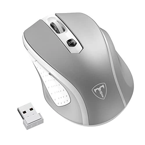 LODVIE Souris sans Fil Souris sans Fil 2400 DPI avec 6 Boutons Souris sans Fi...