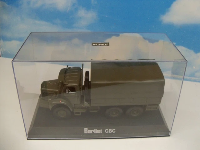 NOREV, Camion Berliet Benne Carriera Militare Kaki D'Origine