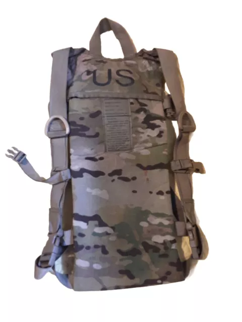 US Army OCP Multicam Molle II Hydration System Carrier Water Backpack No Bladder