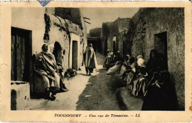 CPA AK MOROCCO Touggourt - Une rue de Temacine (92957)