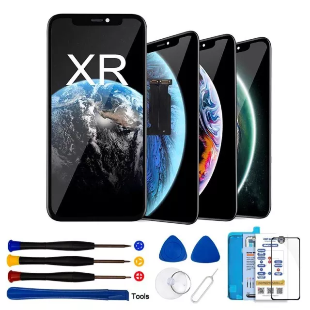 TOP Quality For iPhone XR LCD Display Touch Screen Digitizer Replacement Kit Lot
