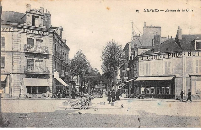 58 - NEVERS - SAN52964 - Avenue de la Gare