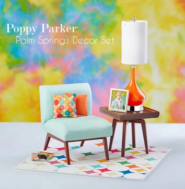Integrity Toys Poppy Parker - ‘Palm Springs’ Decor Set, Complete, New In Box