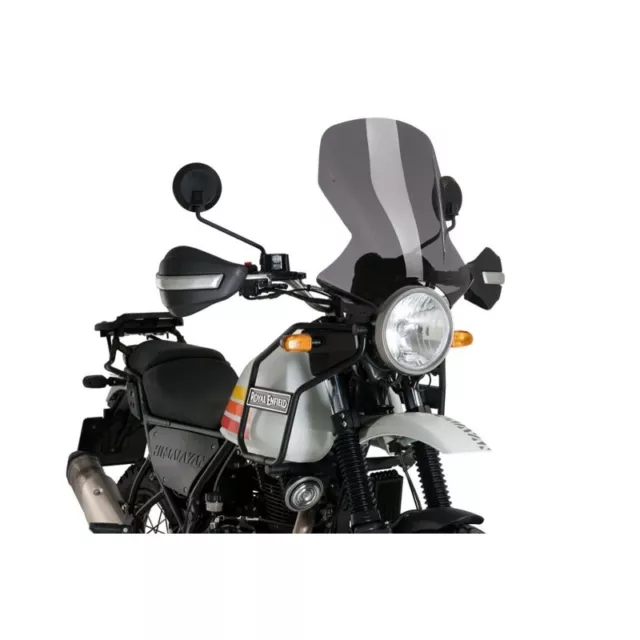 Pare-Brise Puig Pour Royal Enfield Himalayan 400 2017 > 2020 Fum� Fonc� 21463F