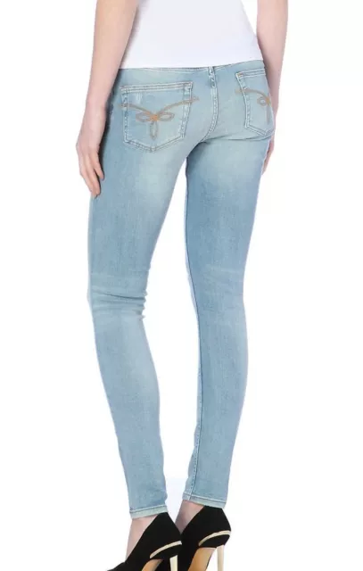 Ted Baker Ixworth Women's stretch denim ripped skinny jeans size 28