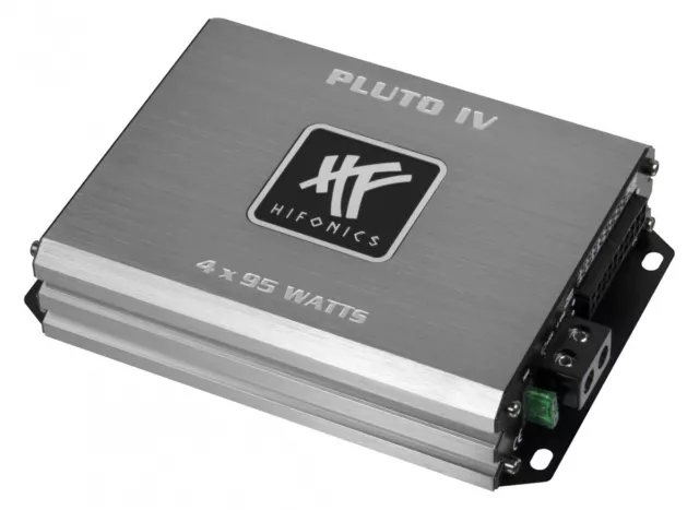 Hifonics Pluto4 4-Kanal Endstufe Verstärker Mini Klein Digital Auto KFZ