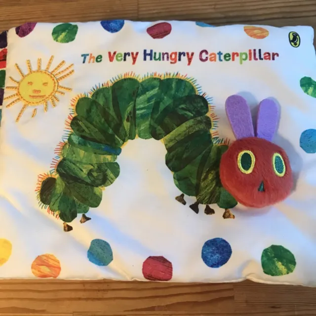 The Very Hungry Caterpillar Soft Fabric Story Book - By The World of Eric Carle