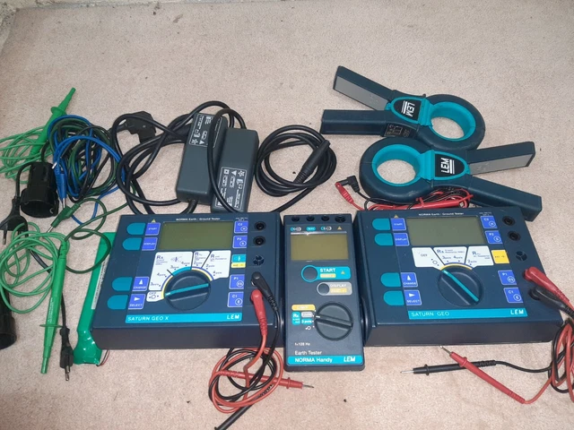 LEM Saturn GEO X Norma Earth/Ground Tester & Norma Handy