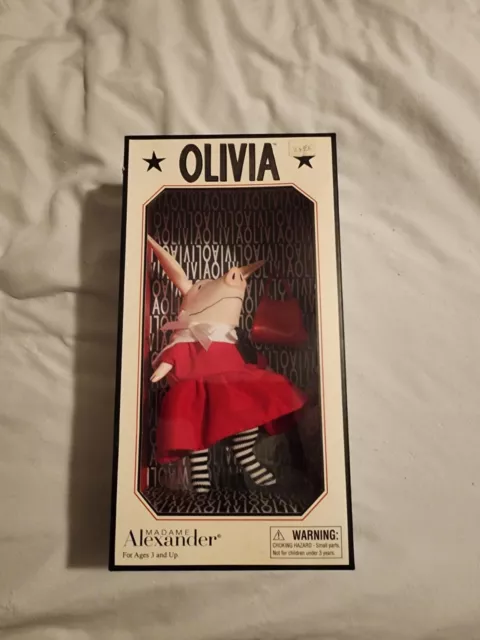 Madame Alexander Olivia The Pig Vinyl Doll In Original Box (2002)