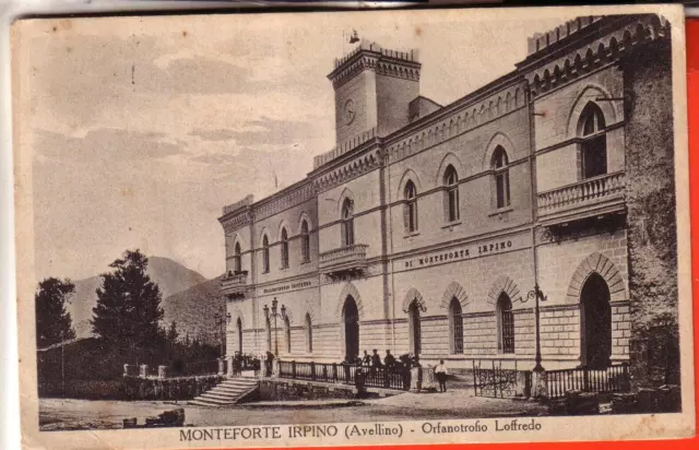 Cartolina  Monteforte Irpino Fp   Viaggiata 1930 Orfanotrofio Laffredo Animata R