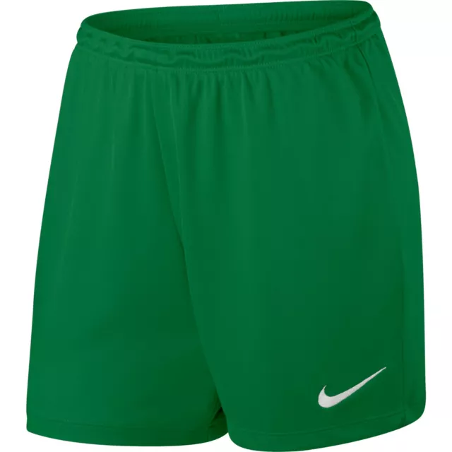 Shorts Football/ Soccer  Nike Park Womens Cut 5 Adult Sizes Xs-Xl Pine Green