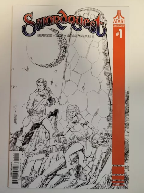 Swordquest #1 Dynamite Atari 2017 Series 1:30 Variant 9.4 Near Mint