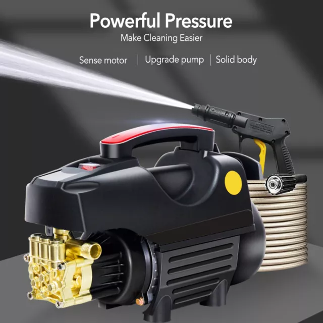 3500PSI High Pressure Washer Electric Water Pump Car Cleaning Machine 23ft Hose