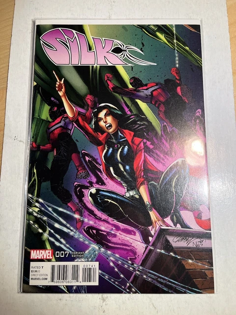 Silk Marvel comic lot 1 4 Lee Variant 7 J Scott Campbell 3