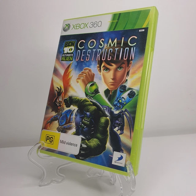 XBOX 360 BEN 10 Cosmic Destruction Game Microsoft Super Hero Kids