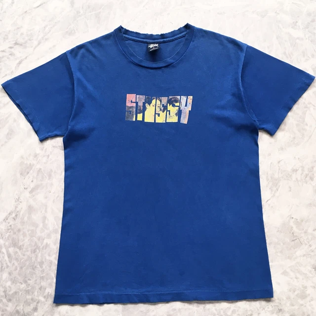 VINTAGE MADE IN USA Stussy Graffiti Train TShirt Size Small $79.99  