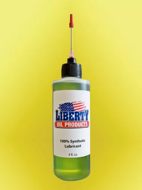 The Very Best 100% Synthetic Oil for lubricating all clocks-4oz Bottle
