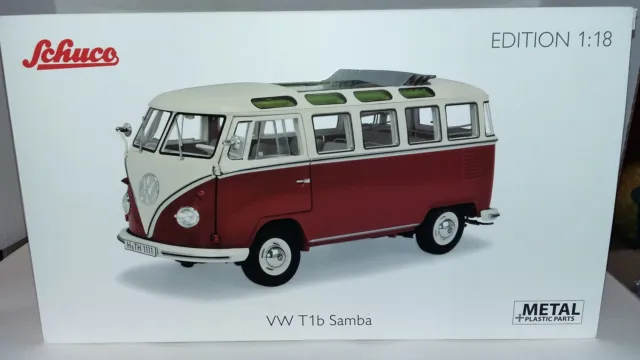 Schuco 450051000 VW T1b Samba, türkis/grün