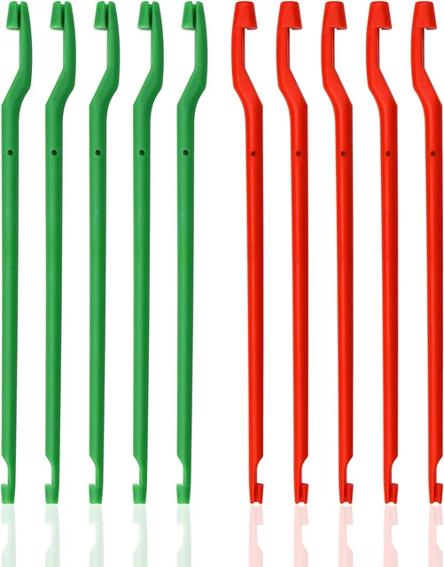 Easy Fish Hook Remover Tool 10Pcs Fishing Disgorger Plastic Portable Unhook