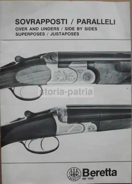 Brescia_Gardone_Sport_Caccia_Beretta_Catalogo Pubblicitario_Da Collezione_Utile