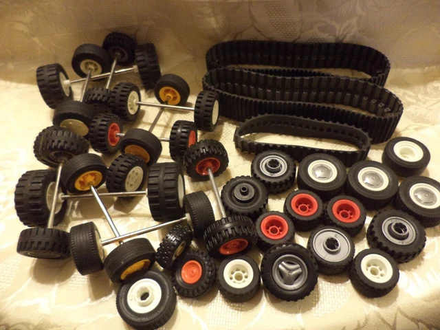 playmobil lot pieces vrac roues   tbe
