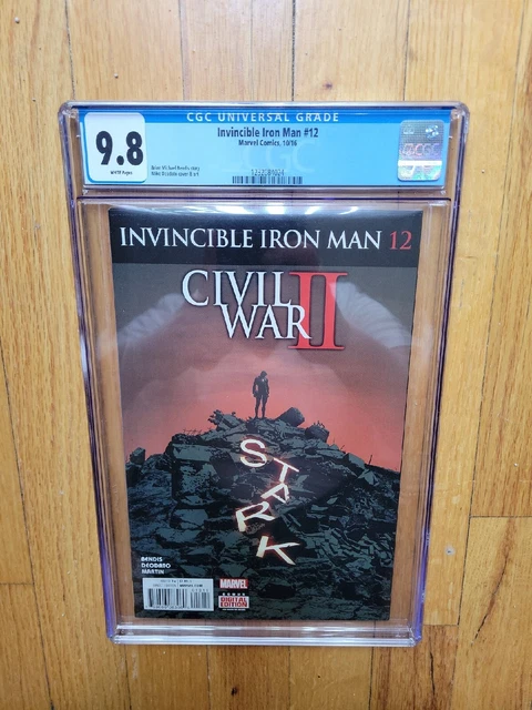 Invincible Iron Man 12 CGC 9.8 1st App Ronnie Williams Ironheart Mom Marvel 2016