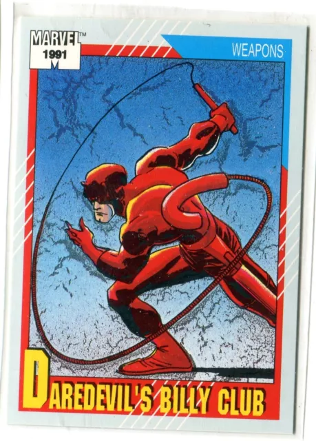 1991 Impel Marvel Series 2 Daredevil's Billy Club #129 SET BREAK MARVEL COMICS