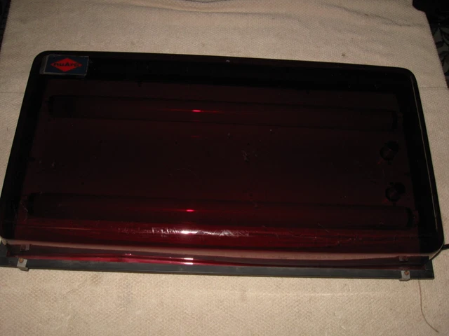 Luz segura de cuarto oscuro roja colgante vintage Nuarc para trabajo fotográfico de radiocontrol