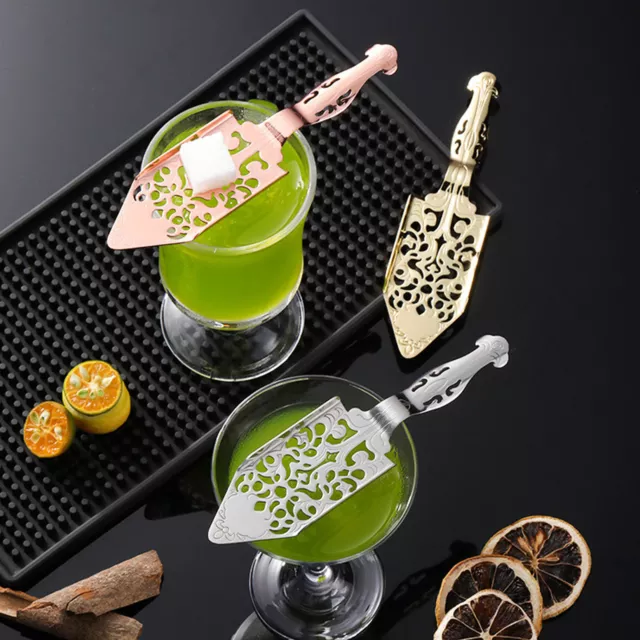 Absinth-Cocktail-Filterlffel Absinth-Lffel Bogenfrmiger Griff Mit Hohlem Neu