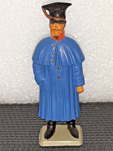 Trompette Starlux Du 1er Chevau-légers Lanciers - Figurine Militaire Vintage, Occasion