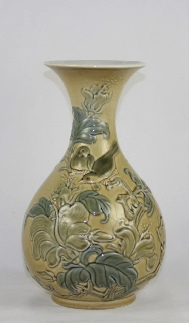 リヤドロ lladro 「sparrows and flowers vase」 s-l400.jpg