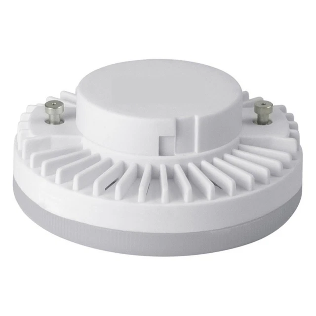 Bright GX53 Base LED Bulb – 10W Cabinet Light, 48 LEDs, 1000 Lumens, 3 Color Temps (3000K/4000K/6000K)