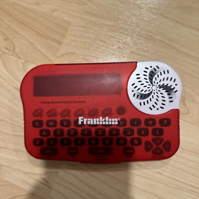 Franklin BES-1240A Talking Spanish English Electronic Dictionary Translation