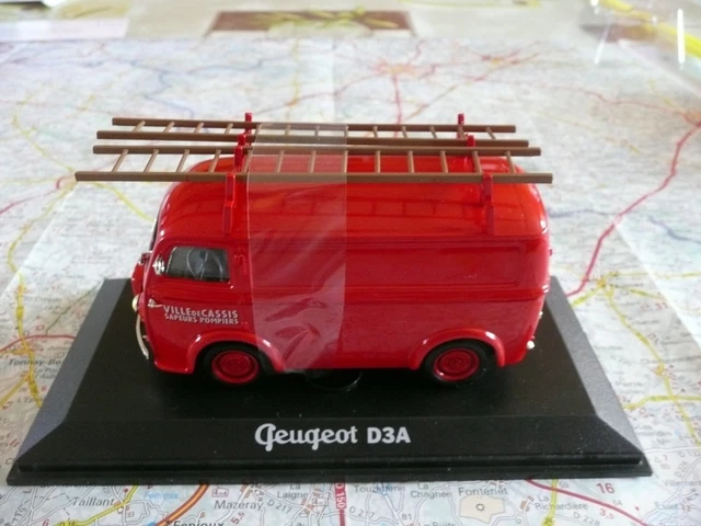 PEUGEOT Q3A 1950 COMERCIAL CHARBONNIER NOREV 1:43 of reference 479880