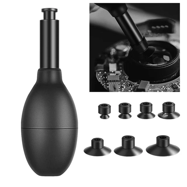 Camera Lens Repair Tool Kit Wrench Lens Sucker Repair Tool Silicone Opener Black